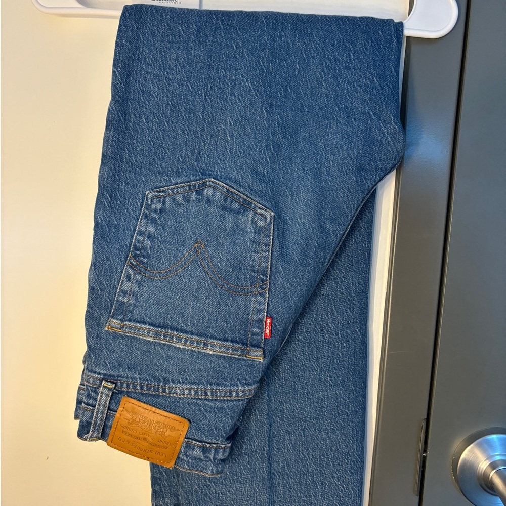 Levi’s ribcage straight ankle jeans